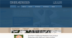 Desktop Screenshot of fishermediation.com