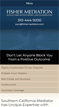 Mobile Screenshot of fishermediation.com